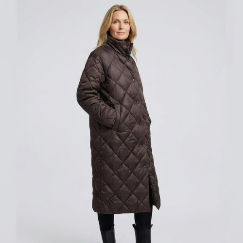 Olivia™ | Quilted Mid Coat