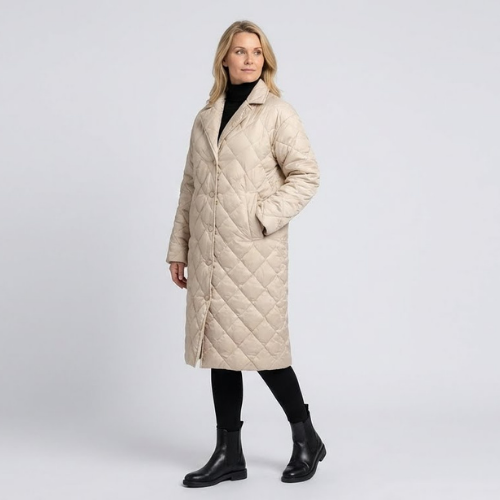 Olivia™ | Quilted Mid Coat
