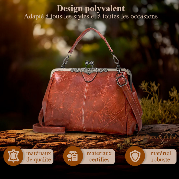 Johanna™ | Classic Charm Leather Shoulder Bag