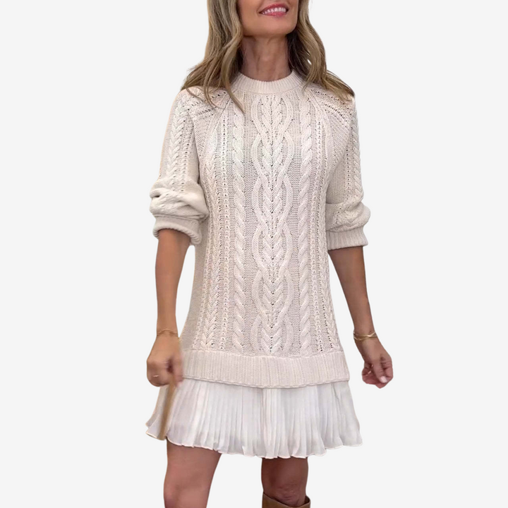 Kimberly™ – Sweater Dress for Timeless Feminine Charm