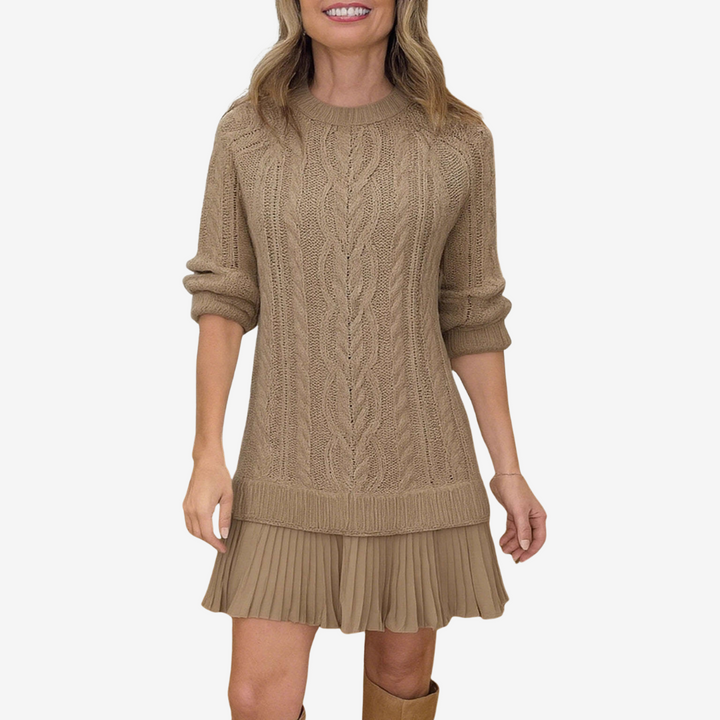 Kimberly™ – Sweater Dress for Timeless Feminine Charm