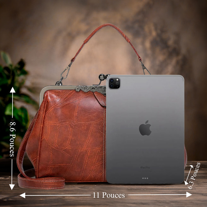 Johanna™ | Classic Charm Leather Shoulder Bag