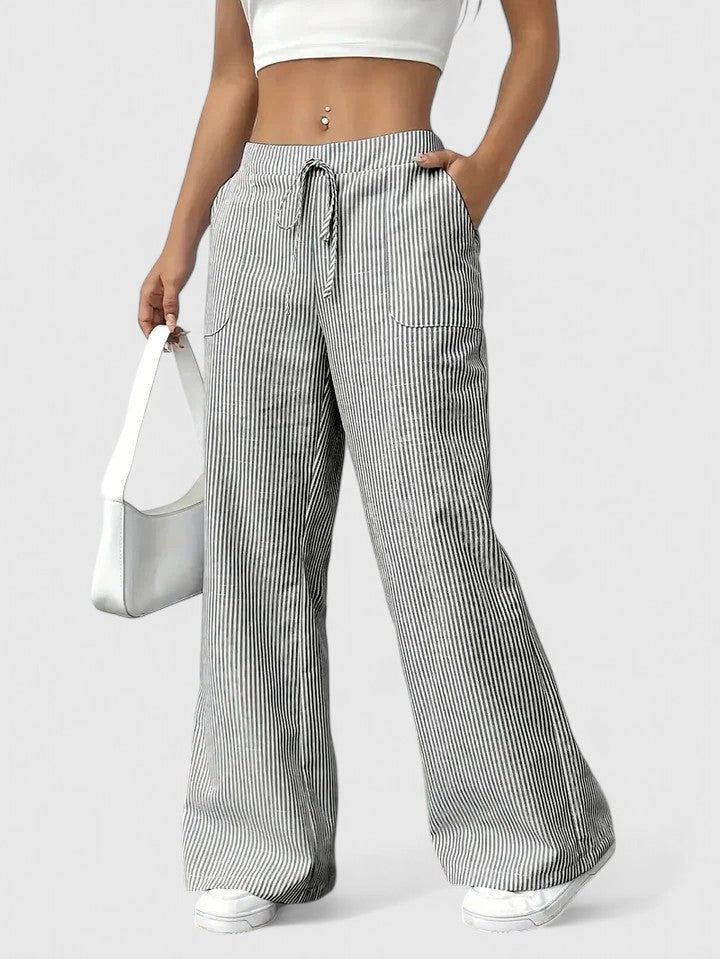 SIERRA – STRIPE FLOW LOUNGE PANTS