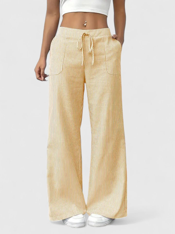SIERRA – STRIPE FLOW LOUNGE PANTS