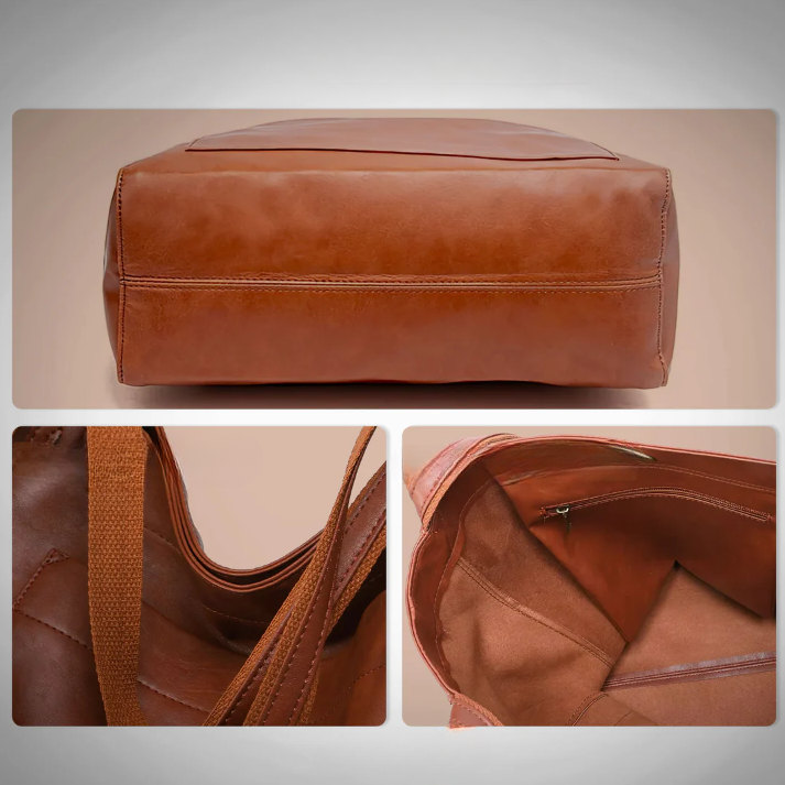 Elvira™ | Modern Leather Shoulder Bag
