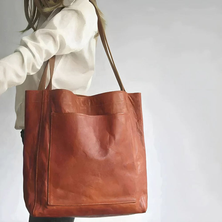Elvira™ | Modern Leather Shoulder Bag