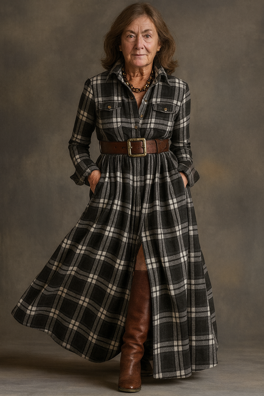 Scarlett | Modern Belt Dress