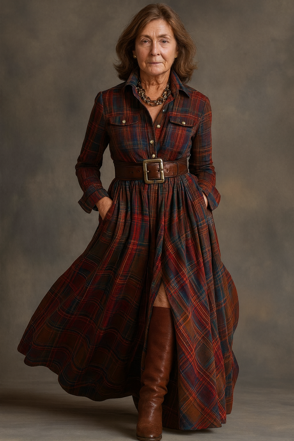 Scarlett | Modern Belt Dress