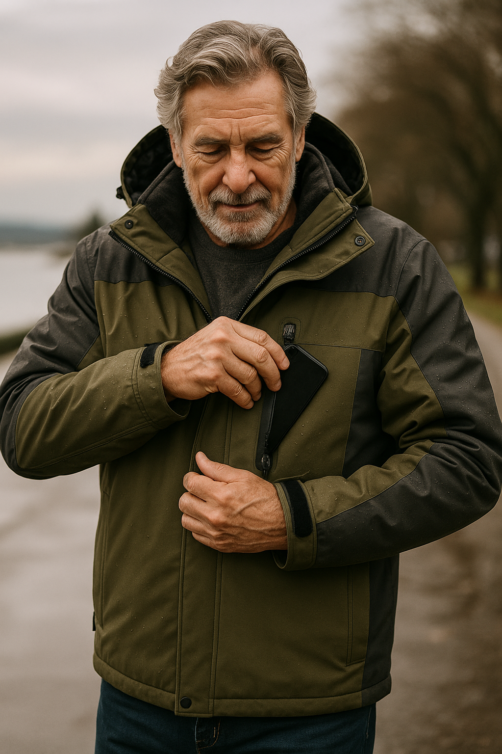 Gustav l Waterproof and Windproof Jacket