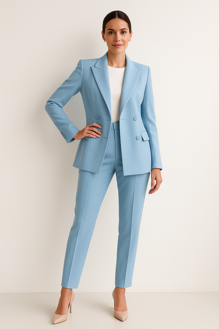 ALEXIS – POWER ELEGANCE TWO-PIECE SUIT