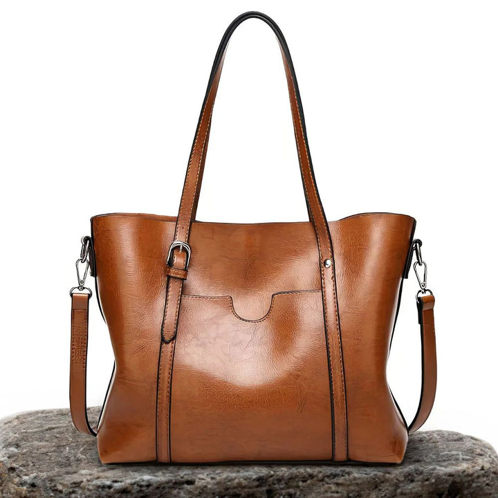 Mira™ | Premium Leather Tote Bag