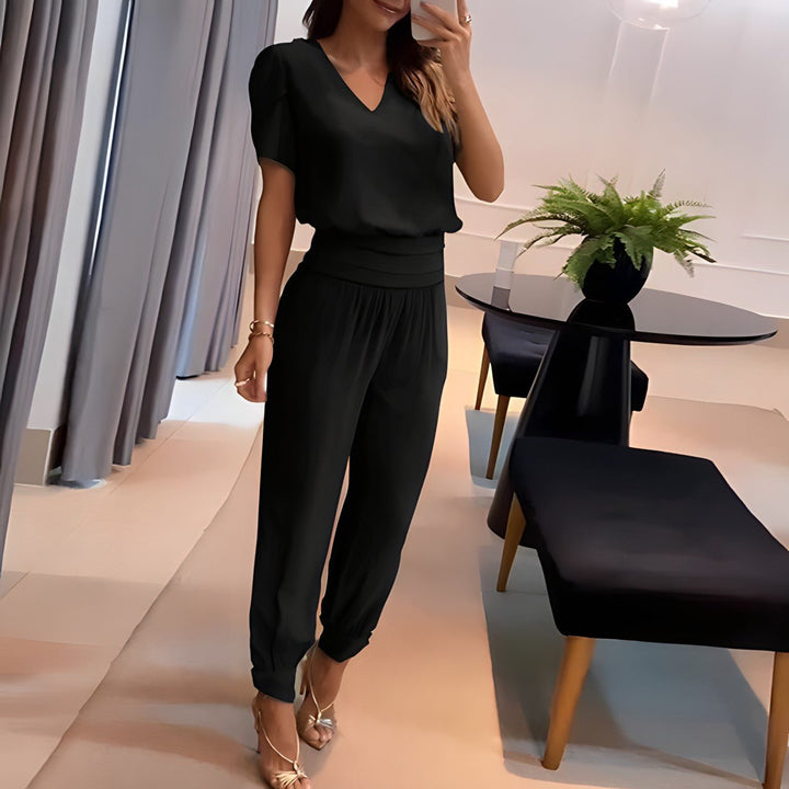 Charlotte | Fashionable Blouse and Pants Set