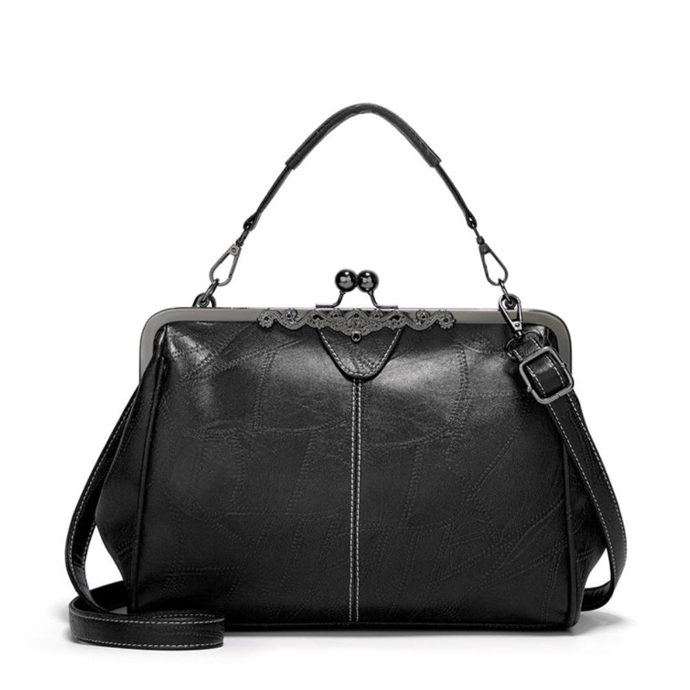 Celeste™ | Vintage Kiss-Lock Shoulder Bag