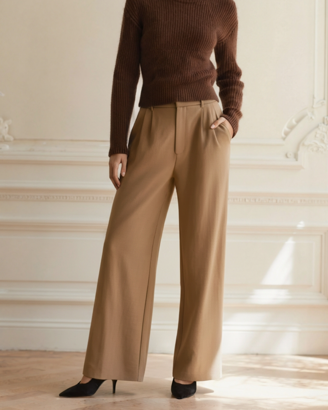 Serena Wide-Leg Trousers