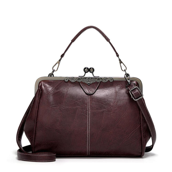 Celeste™ | Vintage Kiss-Lock Shoulder Bag