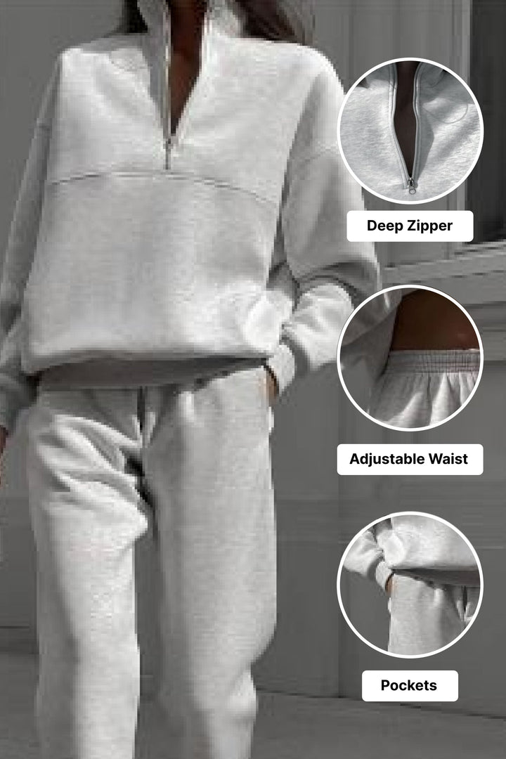 The Essential Edit: Cotton Blend Tracksuit
