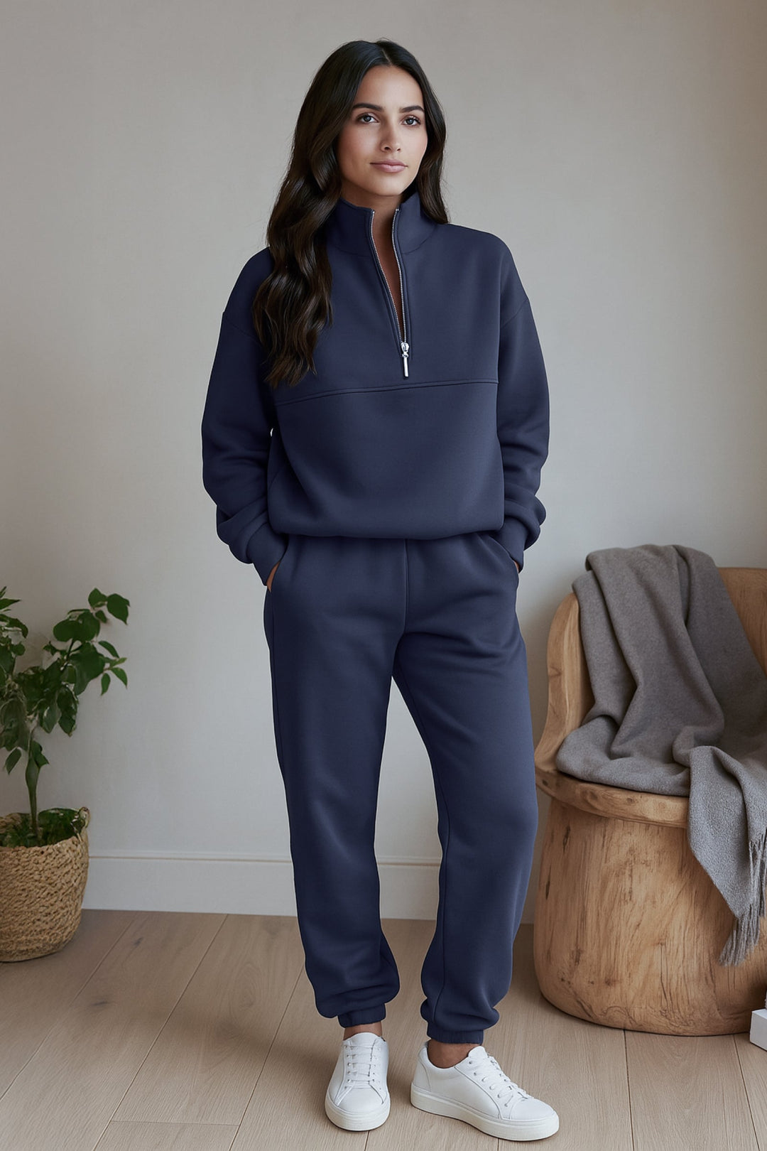 The Essential Edit: Cotton Blend Tracksuit